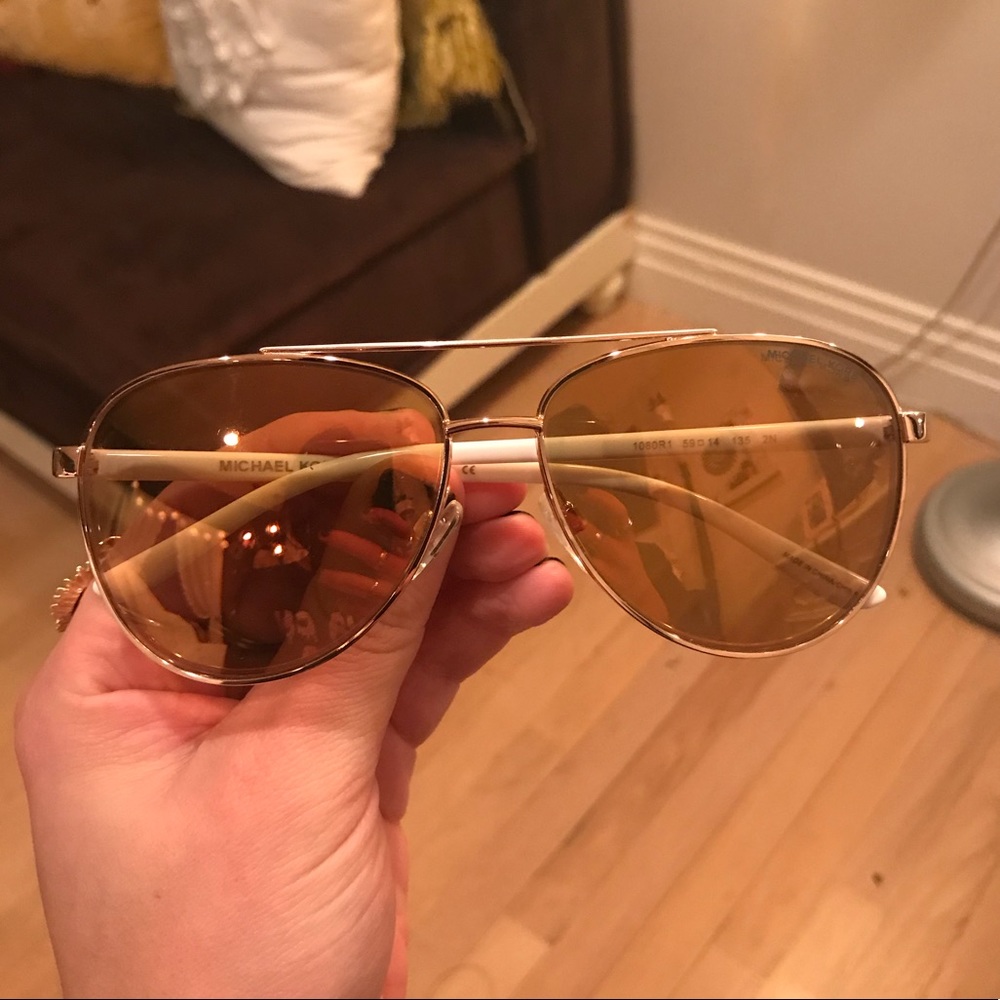 michael kors aviator sunglasses